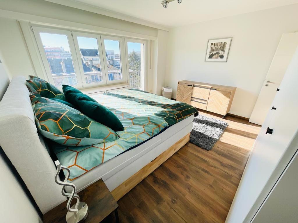 Big Penthouse 2 Bedrooms In Center With Parking And Largeterrace-41 卢森堡 外观 照片