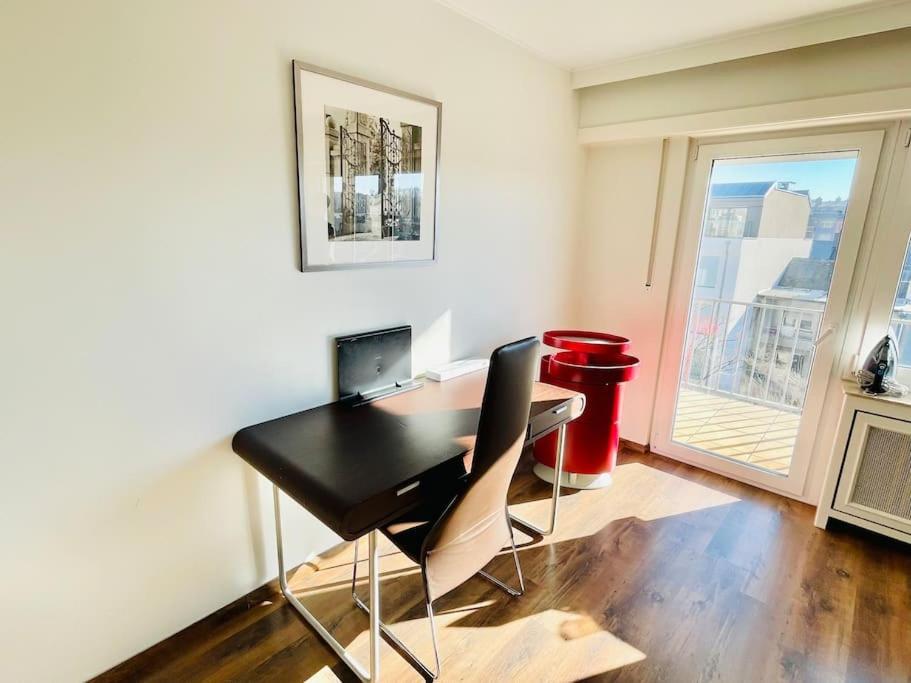 Big Penthouse 2 Bedrooms In Center With Parking And Largeterrace-41 卢森堡 外观 照片