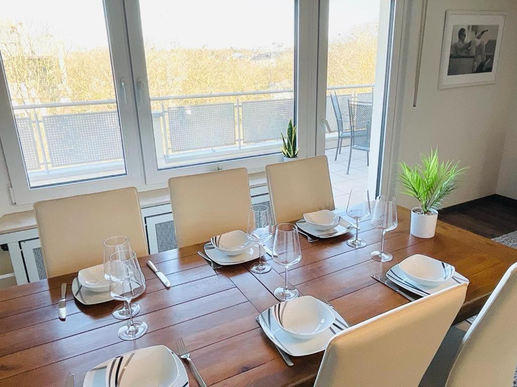 Big Penthouse 2 Bedrooms In Center With Parking And Largeterrace-41 卢森堡 外观 照片